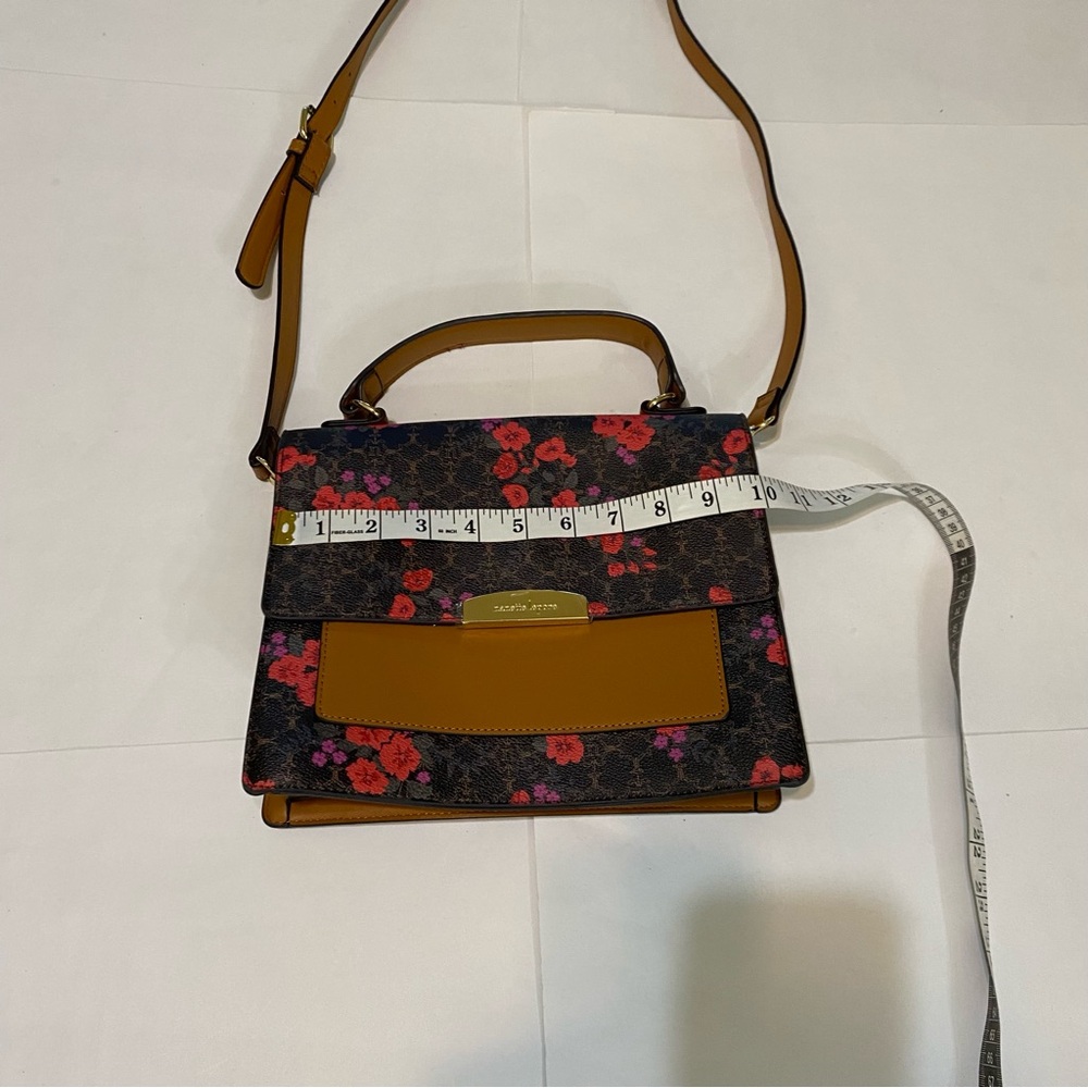 Nanette Lepore Floral Brown Handbag - Picture 12 of 16